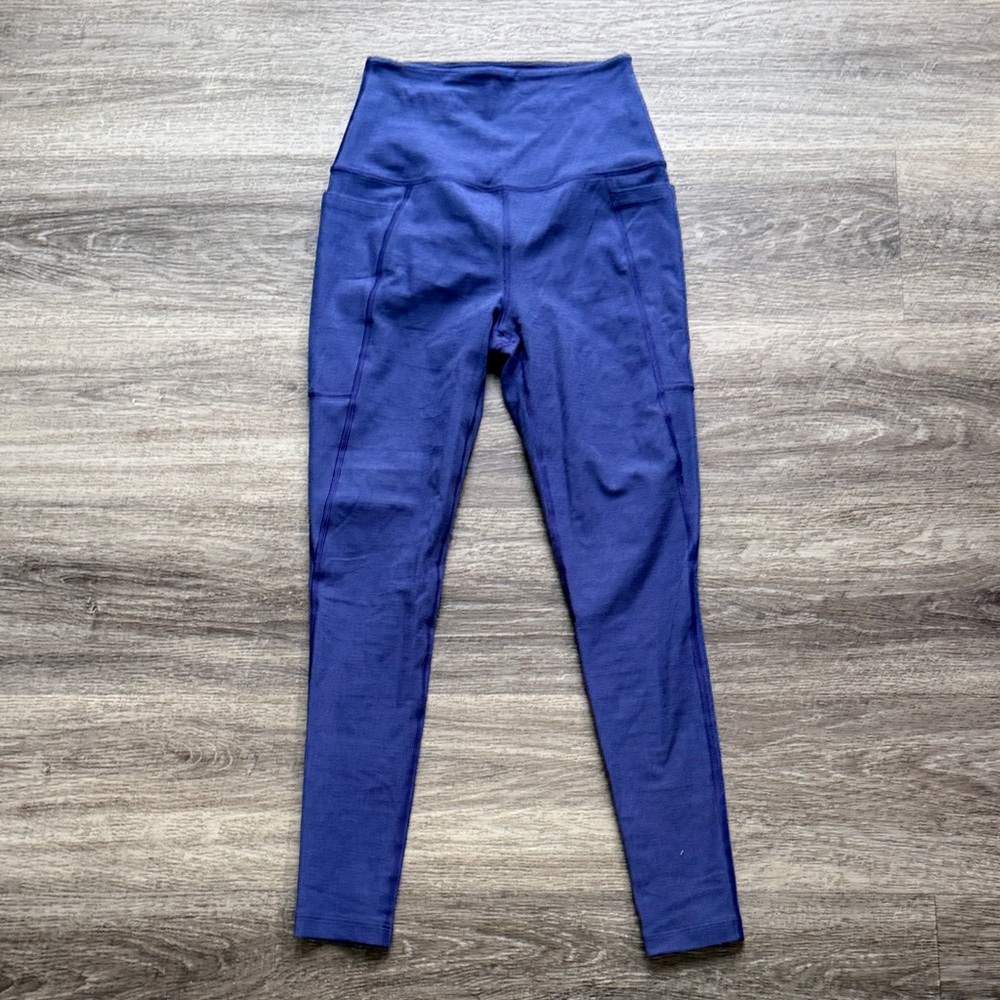 Beyond Yoga High-Waist Blue Leggings Size Small